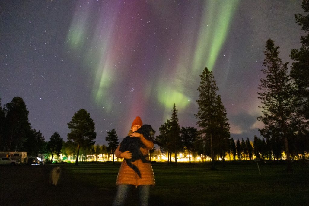BX7A9949-2 Schweden mit dem Wohnmobil, Polarlichter, Aurora borealis