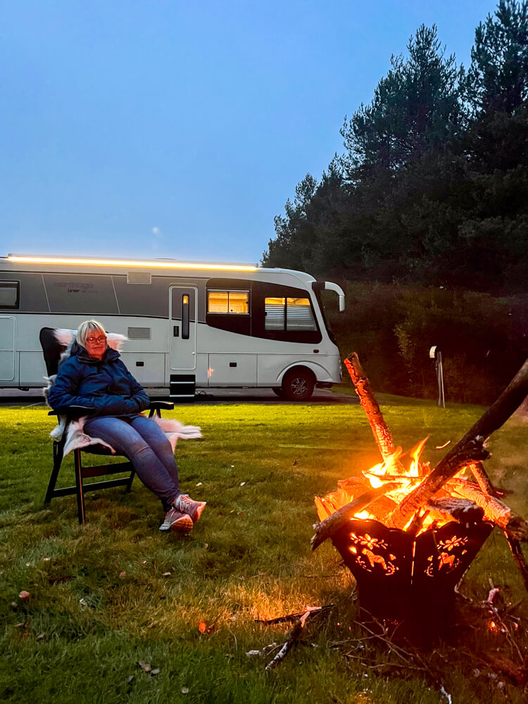 IMG_0442 Lagerfeuer Schweden, Schweden mit dem Wohnmobil, wildcamper schweden
