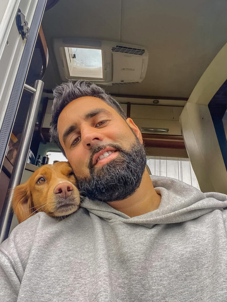 Reman Oettel mit Hund